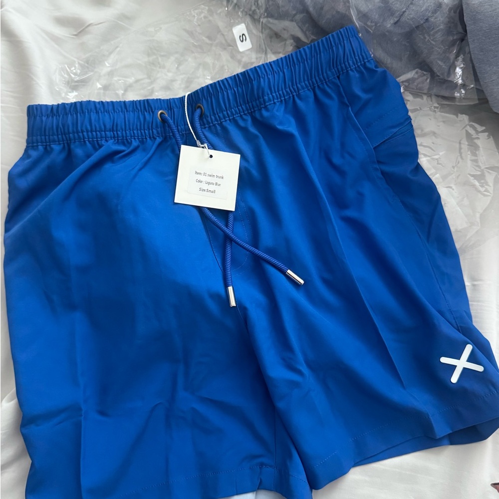 blue swim boutine la Shorts